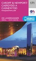 Wandelkaart - Topografische kaart 171 Landranger Cardiff & Newport, Pontypool Wales | Ordnance Survey