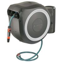 GARDENA Automatische muurhaspel RollUp L 30 m met witte rand