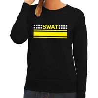 Politie SWAT team logo sweater zwart voor dames