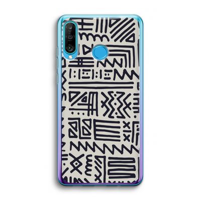 Marrakech print: Huawei P30 Lite Transparant Hoesje