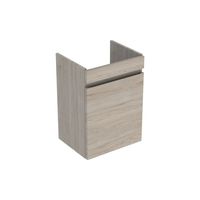 Geberit Renova Plan fonteinonderkast met deur 60,5 x 43,5 x 34,5 cm, licht noten hickory - thumbnail