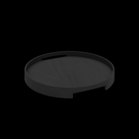 Nordic Serving Tray - Black Stained Oak - SACKit