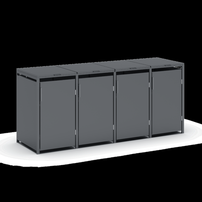 Container berging staal Holten 4 containers