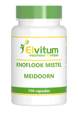Elvitum Knoflook Mistel Meidoorn Capsules