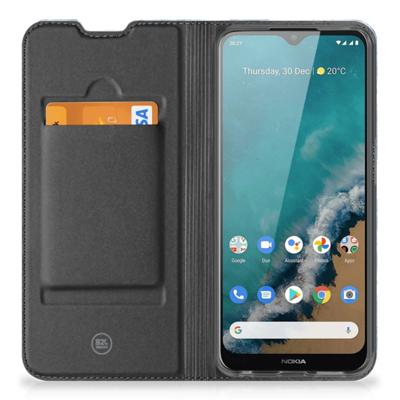 Smart Cover voor Nokia G50 Flowers Blue