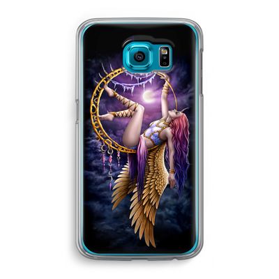 Aerial Angel: Samsung Galaxy S6 Transparant Hoesje