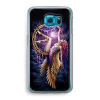 Aerial Angel: Samsung Galaxy S6 Transparant Hoesje