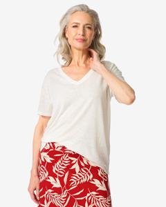 HEMA Dames T-shirt Evie Wit (wit)