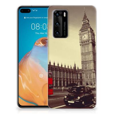 Huawei P40 | Silliconen Back Cover | Londen