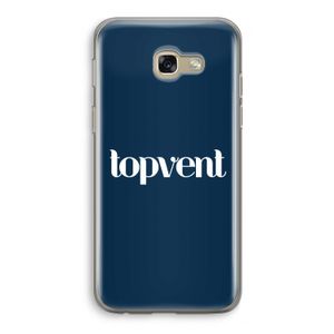 Topvent Navy: Samsung Galaxy A5 (2017) Transparant Hoesje
