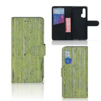 Honor 20 Pro | Book Style Case | Green Wood