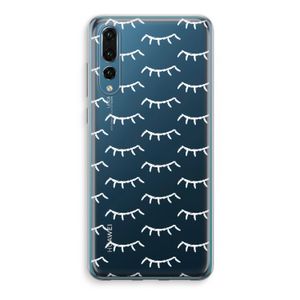 Wimpers: Huawei P20 Pro Transparant Hoesje