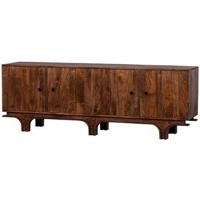 WOOOD Exclusive Staes Dressoir - Mangohout - Walnoot - 206x76x51 - thumbnail