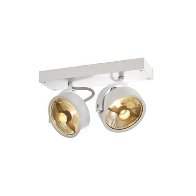 SLV Design spotsKalu 2 QPAR111 2-lichts wit - 147311