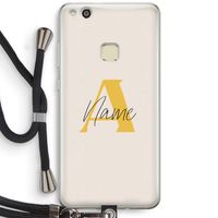 Amber Script: Huawei Ascend P10 Lite Transparant Hoesje met koord