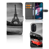 Motorola Edge 30 Pro Flip Cover Eiffeltoren - thumbnail