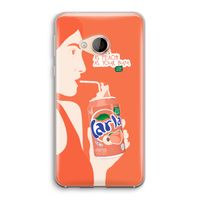 Peach please!: HTC U Play Transparant Hoesje