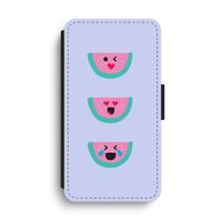 Smiley watermeloen: iPhone XS Max Flip Hoesje