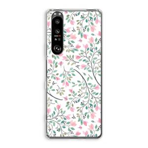 Sierlijke bloemen: Sony Xperia 1 III Transparant Hoesje