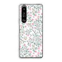 Sierlijke bloemen: Sony Xperia 1 III Transparant Hoesje