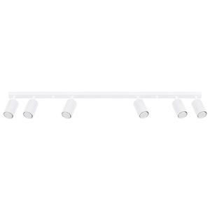 Plafondlamp KARBON 6L wit