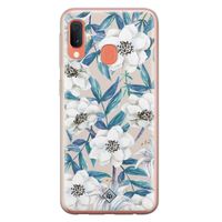 Samsung Galaxy A20e siliconen telefoonhoesje - Touch of flowers
