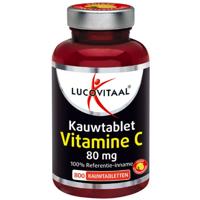 Lucovitaal Vitamine C 80mcg Kauwtablet Citroen 800Tabletten