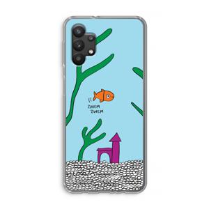 Aquarium: Samsung Galaxy A32 5G Transparant Hoesje