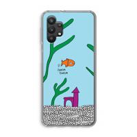 Aquarium: Samsung Galaxy A32 5G Transparant Hoesje - thumbnail
