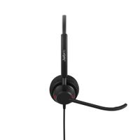 Jabra Engage 40 Headset Bedraad Hoofdband Kantoor/callcenter USB Type-C Zwart - thumbnail