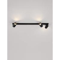 Lyora 3-lichts plafondlampOso zwart - 9030912