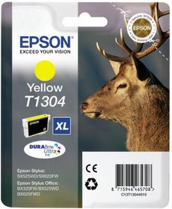 Epson Stag inktpatroon Yellow T1304 DURABrite Ultra Ink