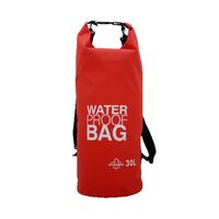 Waterdichte duffel bag/plunjezak 30 liter rood - thumbnail