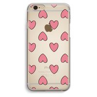 Ondersteboven verliefd: iPhone 6 / 6S Transparant Hoesje