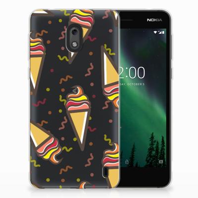 Nokia 2 | Siliconen Case | Icecream
