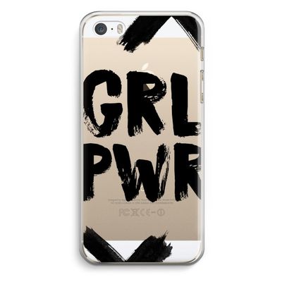 Girl Power #2: iPhone 5 / 5S / SE Transparant Hoesje