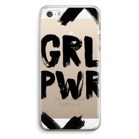 Girl Power #2: iPhone 5 / 5S / SE Transparant Hoesje