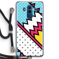 Pop Art #2: Huawei Mate 10 Pro Transparant Hoesje met koord