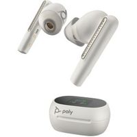 POLY Voyager Free 60+ UC Headset Draadloos In-ear Oproepen/muziek USB Type-C Bluetooth Wit - thumbnail