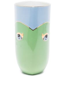 L'Objet x Lito vase bicolore - Bleu