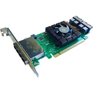 Highpoint SSD7184 RAID controller PCI Express x8 8 Gbit/s