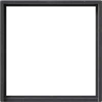 Gira E2 tussenframe 50x50mm antraciet 028228