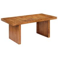Eettafel 180x90x75 cm massief acaciahout