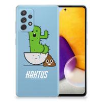 Samsung Galaxy A72 Telefoonhoesje met Naam Cactus Poo Samsung Galaxy A72 Telefoonhoesje met Naam Cactus Poo
