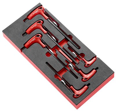 Facom sls mod foam 6 inbussleutels t-greep 3-10mm - MODM.84TZJ6SLS
