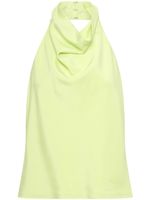 Dion Lee haut sans manches à col bénitier - Vert - thumbnail