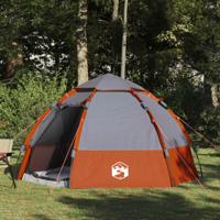Instant tent met regenhoes voor 4 personen met snelle release