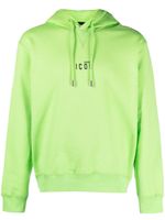 DSQUARED2 hoodie en coton à imprimé Icon - Vert