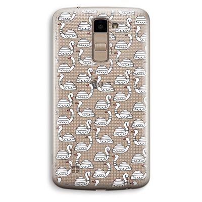 Zwanen: LG K10 (2016) Transparant Hoesje
