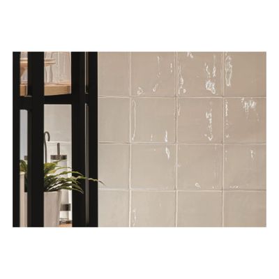 By Goof Oud Hollandse Witjes Wandtegel | 13x13 cm | Vintage | Glans Ivoor